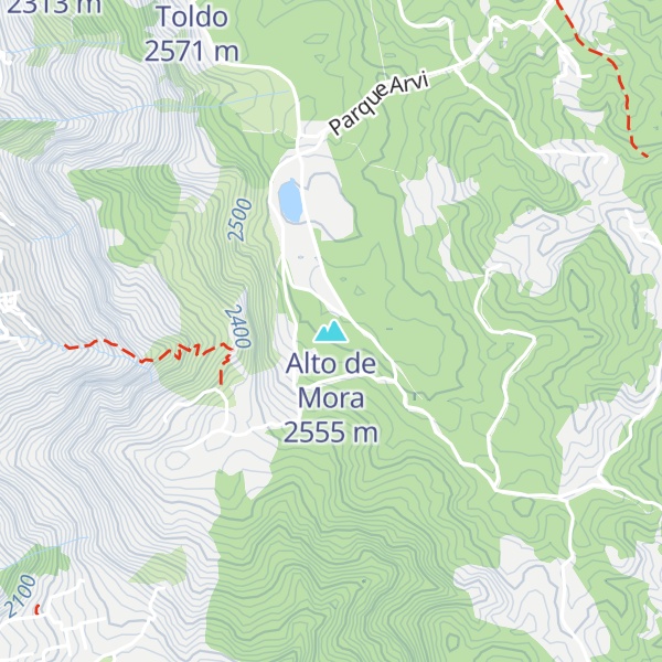 Map of Alto de Mora