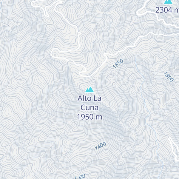 Map of Alto La Cuna