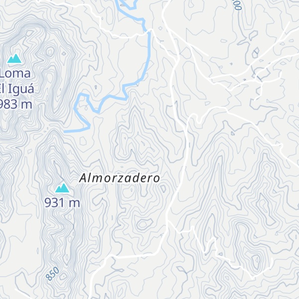 Map of Loma Costeña