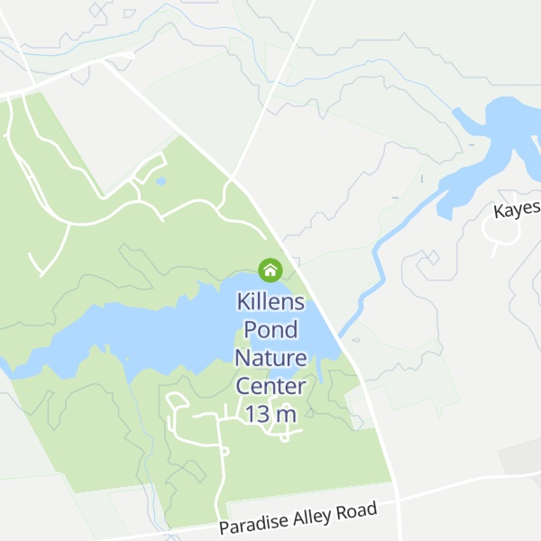 Map of Killens Pond Nature Center