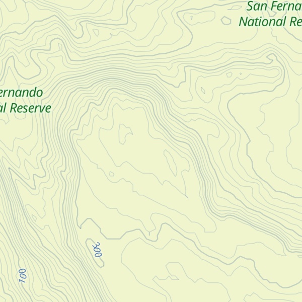 Map of Cerro Sur Boca Río Ica