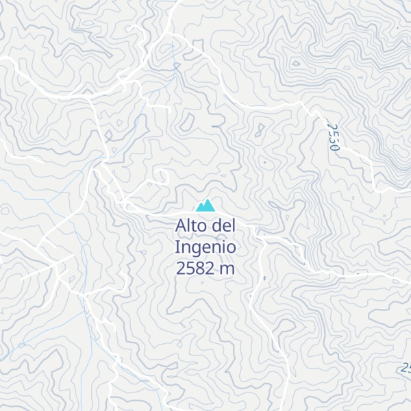 Map of Alto del Ingenio