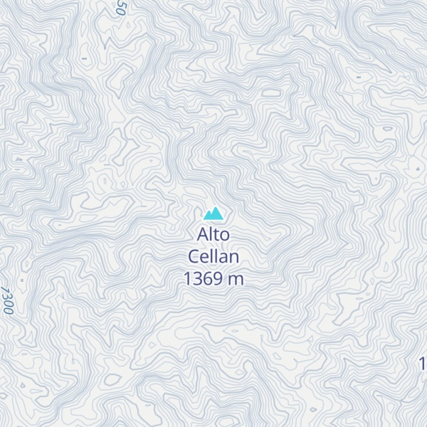 Map of Alto Cellan