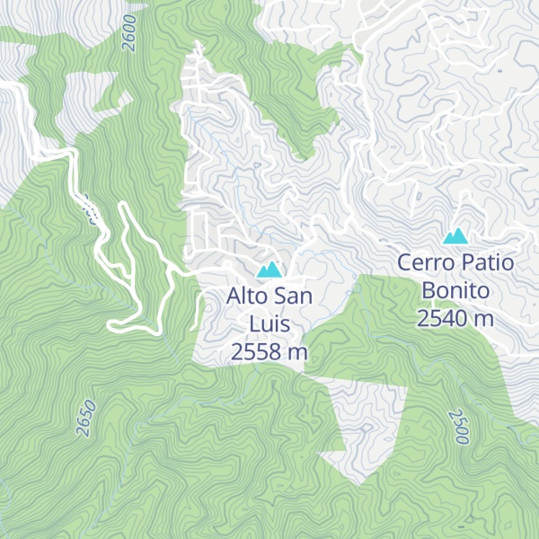 Map of Alto San Luis