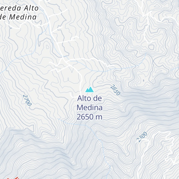 Map of Alto de Medina