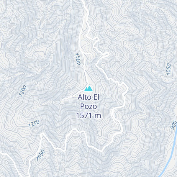 Map of Alto El Pozo