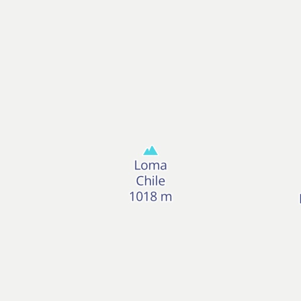 Map of Loma Chile