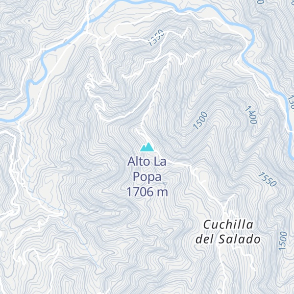 Map of Alto La Popa