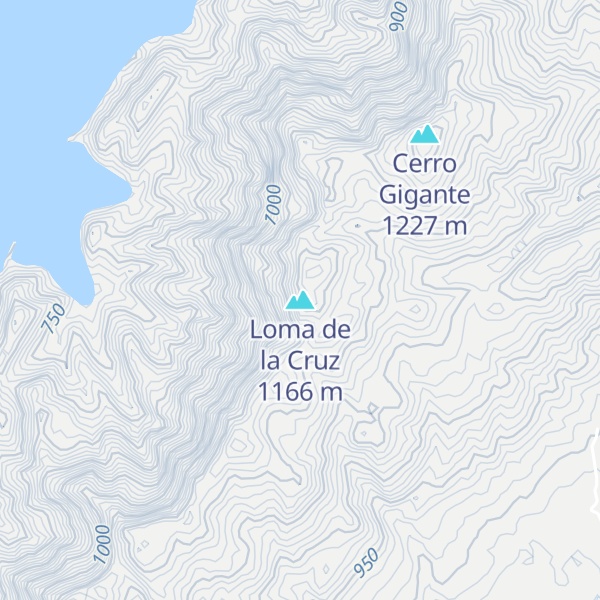 Map of Loma de la Cruz