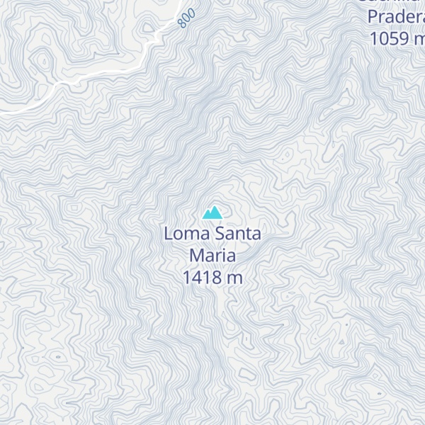 Map of Loma Santa Maria