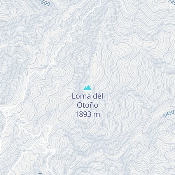 Map of Loma del Otoño