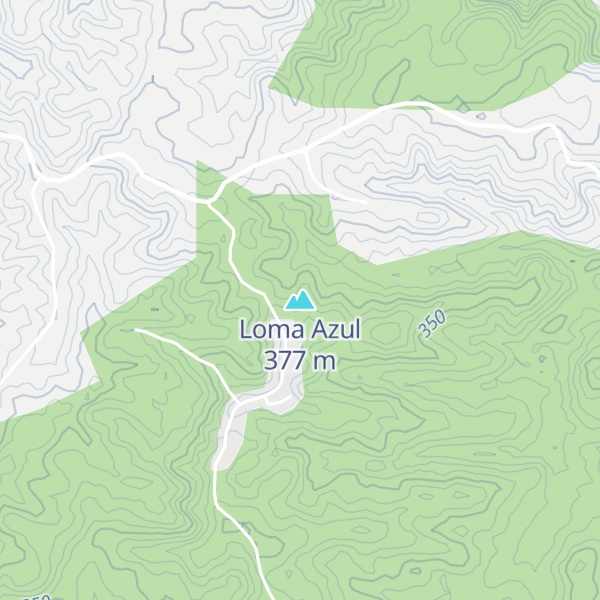 Map of Loma Azul