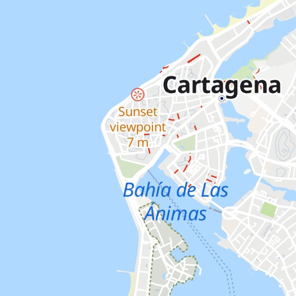 Map of Centro de Información
