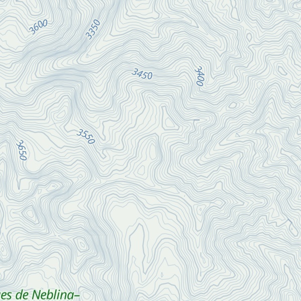 Map of Cerro Tablahuay