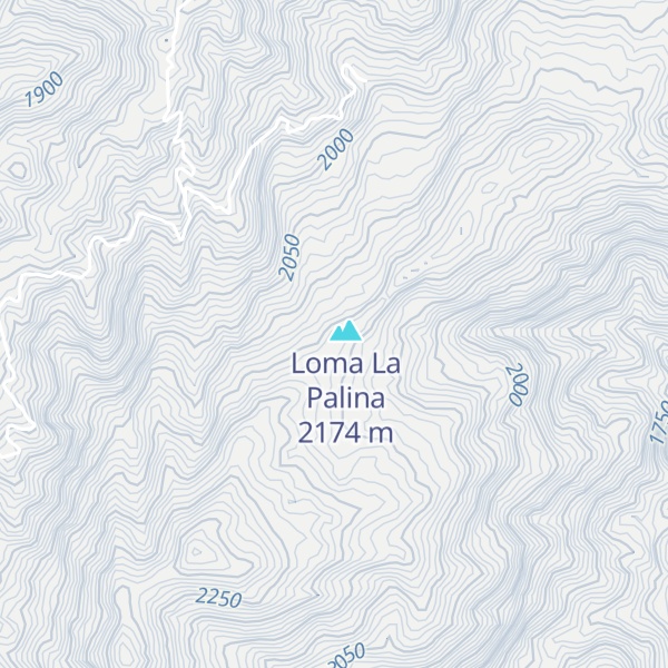 Map of Loma La Palma