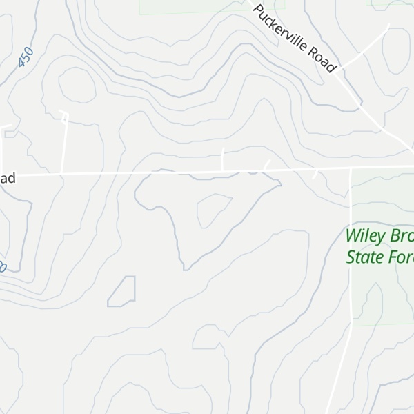 Map of Gibson Pinnacle