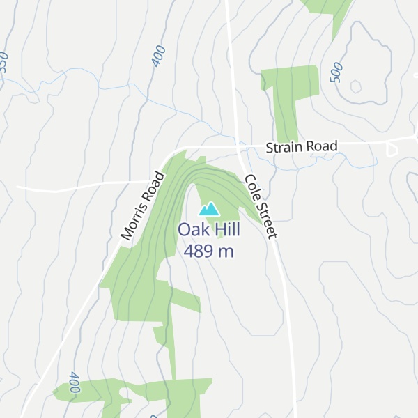 Map of Oak Hill
