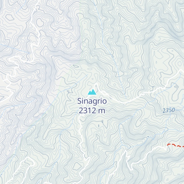 Map of Sinagrio