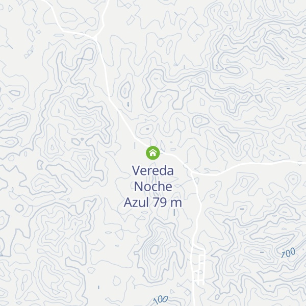 Map of Vereda Noche Azul