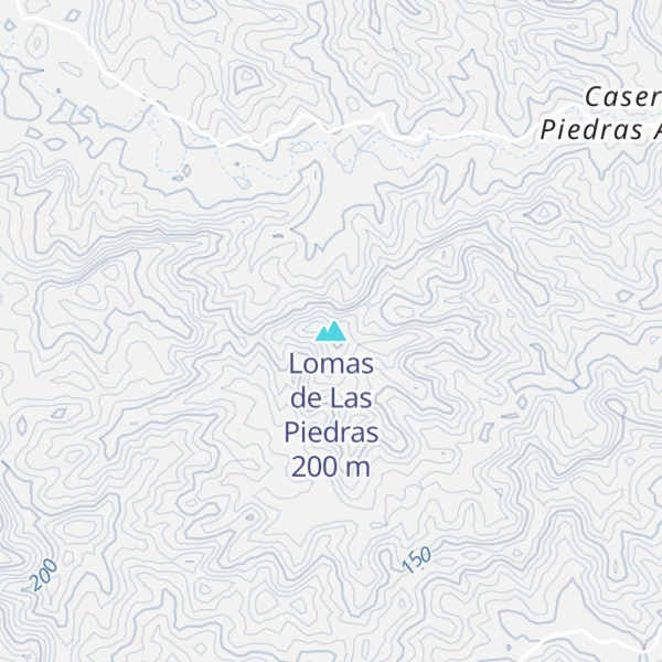 Map of Lomas de Las Piedras