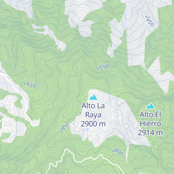 Map of Cerro El Higuero