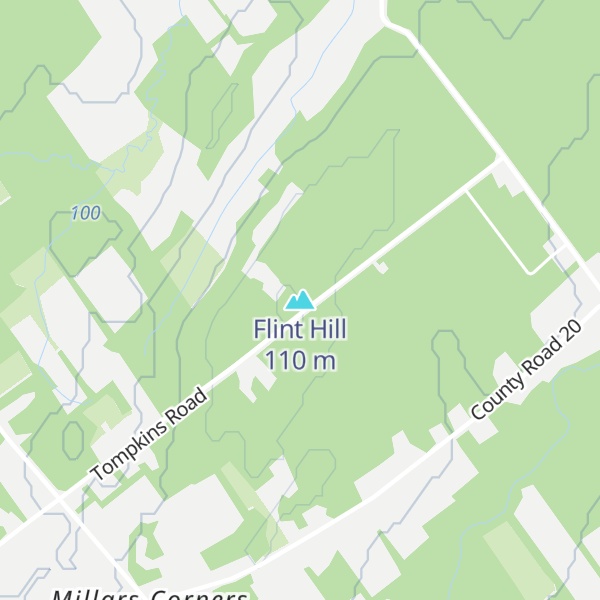 Map of Flint Hill
