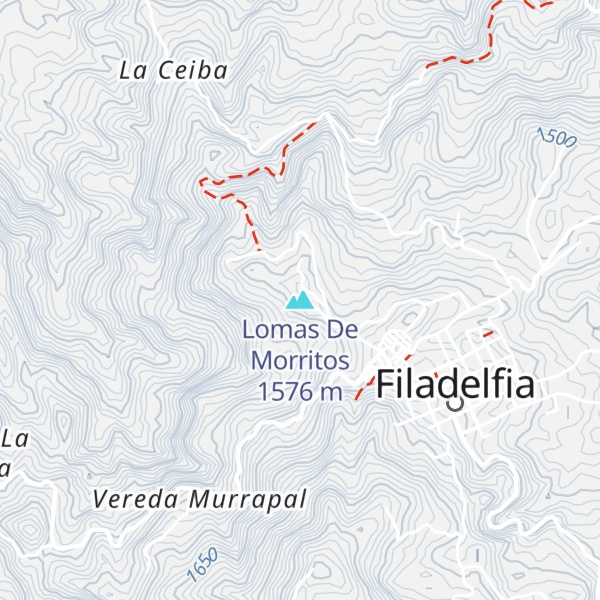 Map of Lomas De Morritos
