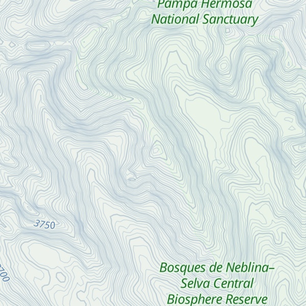 Map of Cerro Chaupiloma