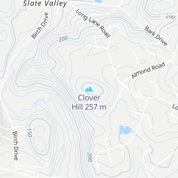Map of Clover Hill