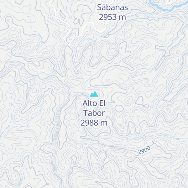 Map of Alto El Tabor