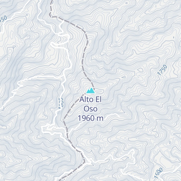 Map of Alto El Oso