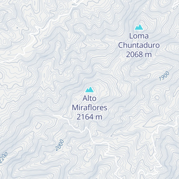 Map of Alto Miraflores