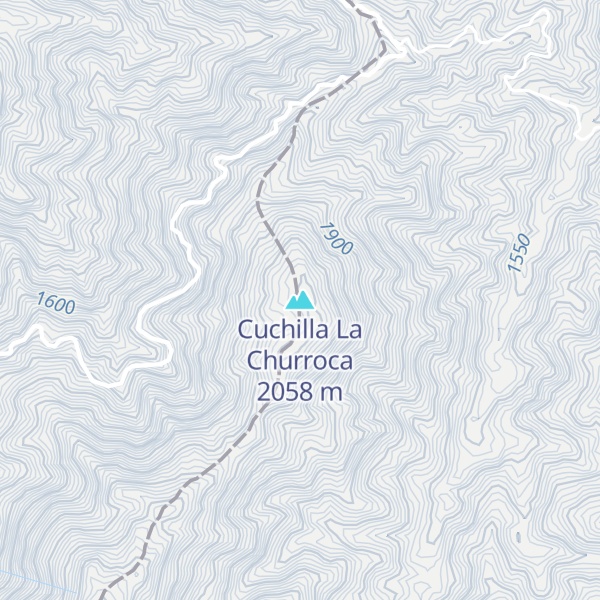 Map of Cuchilla La Churroca