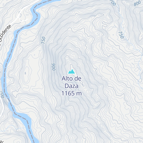 Map of Alto de Daza