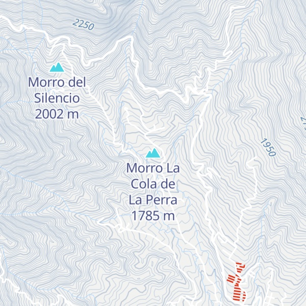 Map of Morro La Cola de La Perra