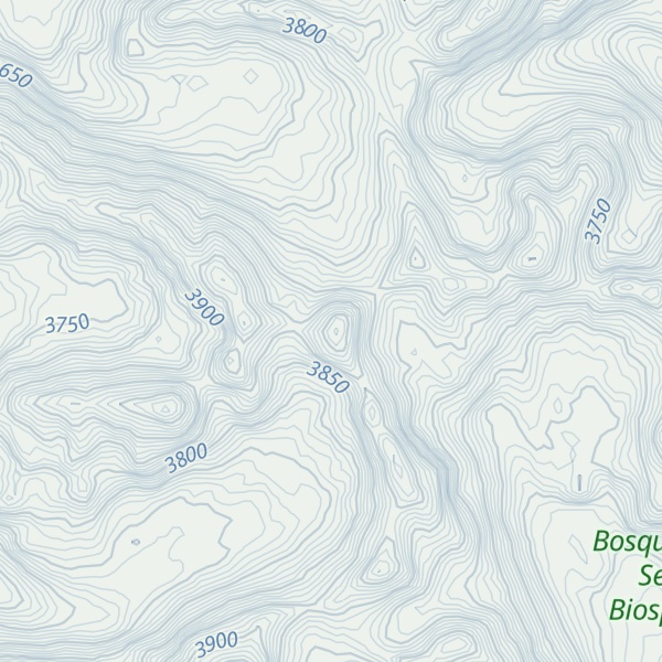 Map of Cerro Huacchana