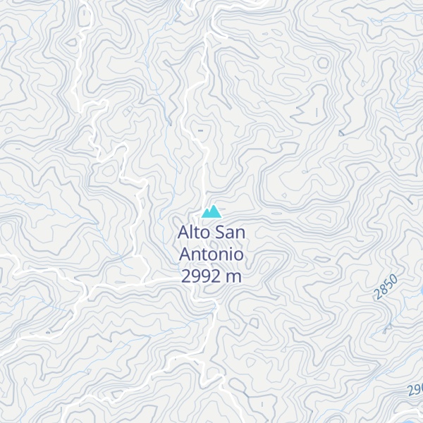Map of Alto San Antonio
