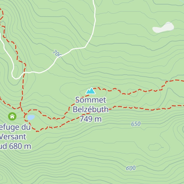 Map of Abri Belzebuth