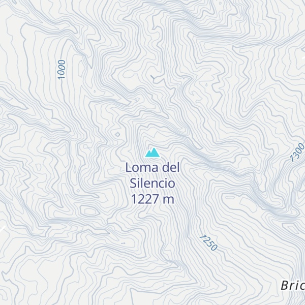 Map of Loma del Silencio