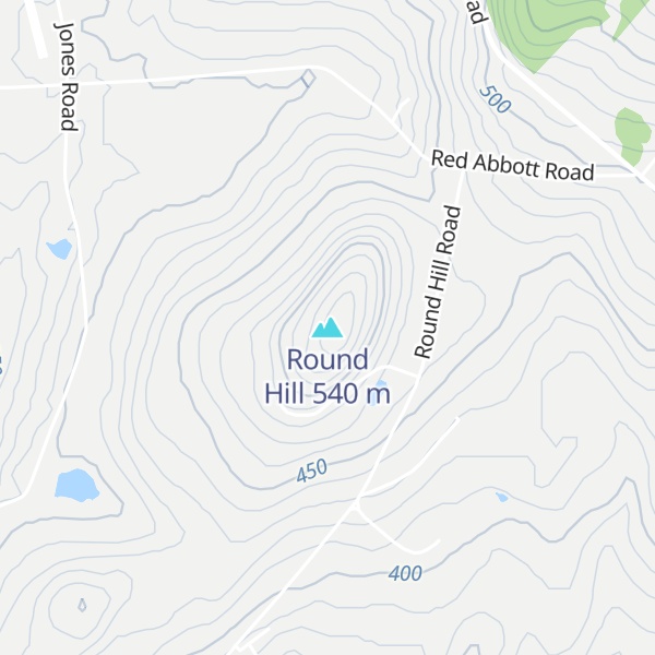 Map of Round Hill