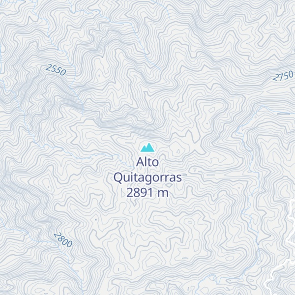 Map of Alto Quitagorras