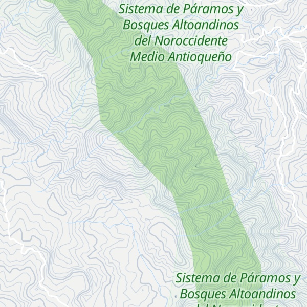 Map of Montaña
