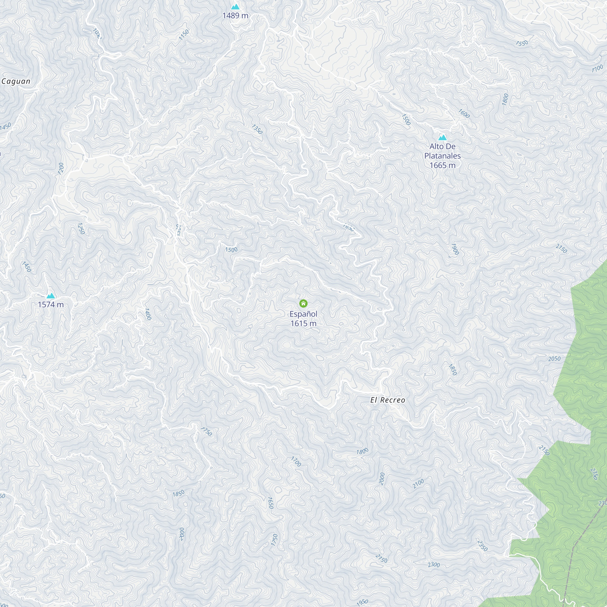 Español map
