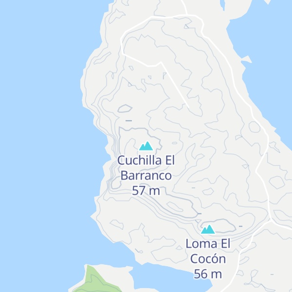 Map of Cuchilla El Barranco