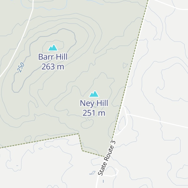 Map of Ney Hill