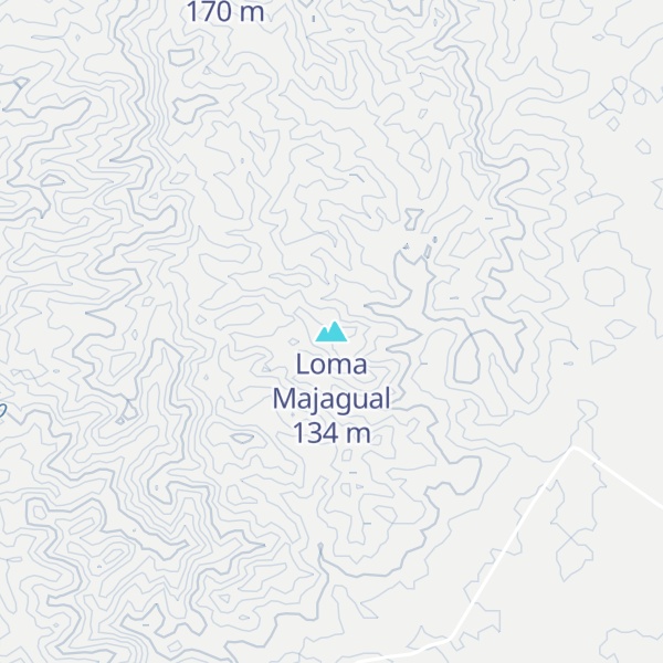 Map of Loma Majagual
