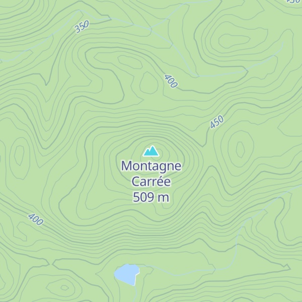 Map of Montagne Carrée