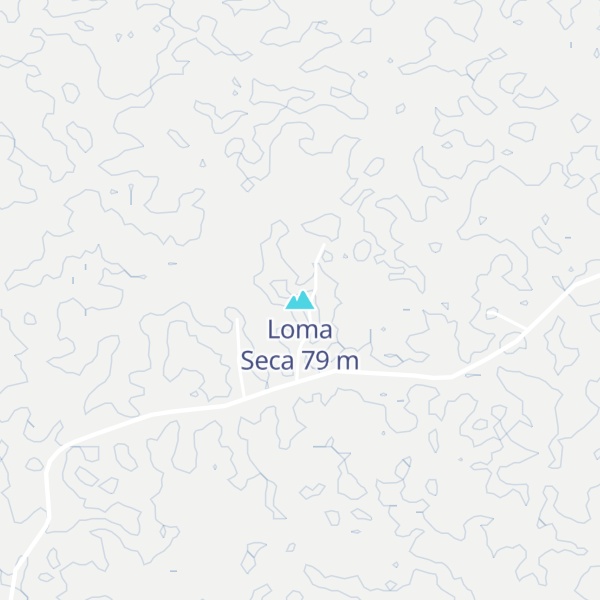 Map of Loma Seca