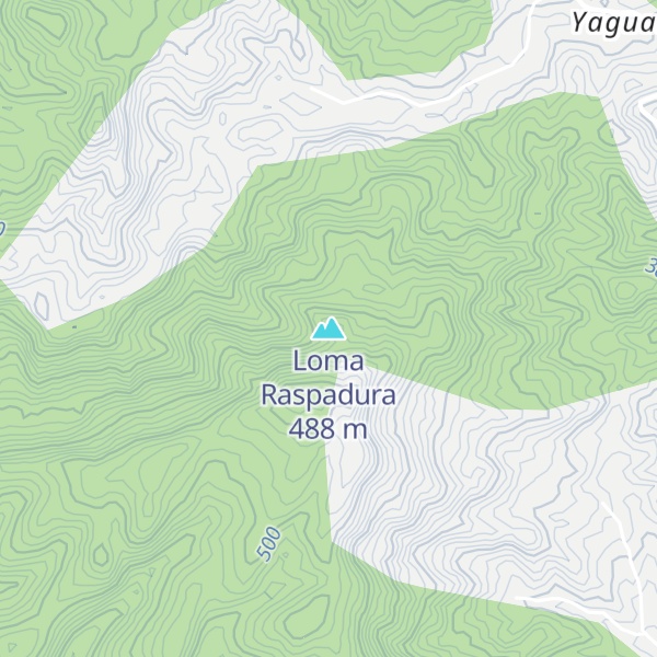 Map of Loma Raspadura