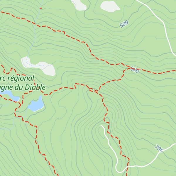 Map of Refuge Versant Ouest
